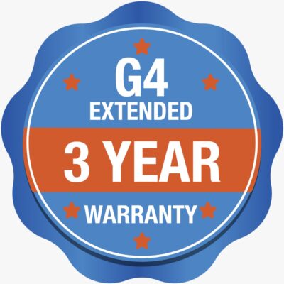 Three year extended warranty. The purchase comes with a two year warranty.