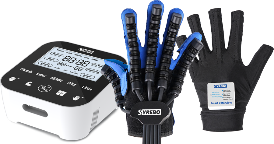 Syrebo C12 control unit, power glove and wireless data glove